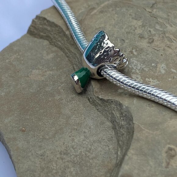 💜 Sterling Silver Groot Tree Charm Fits Original Bracelet - Picture 9 of 9